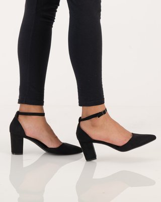 cheap black heels closed toe