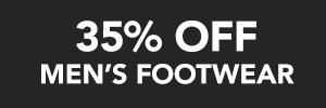 35% OFF ALL MEN'S SHOES ON CHECKOUT